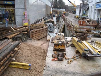 richtige Baustelle